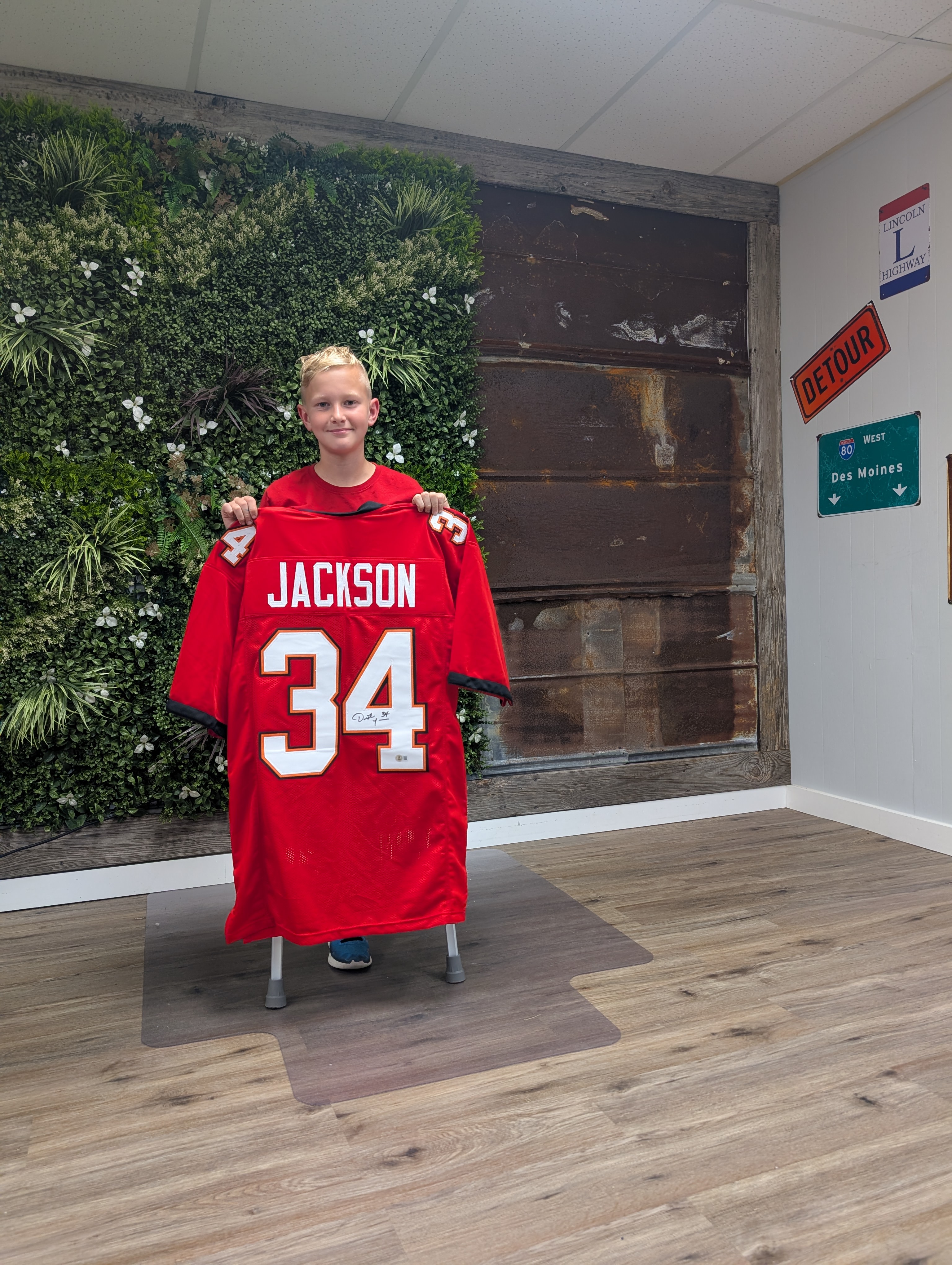 Jersey Raffle Winner